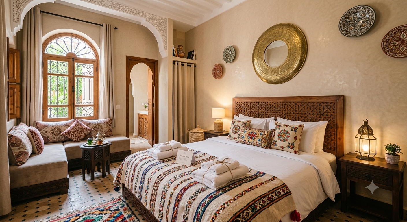 Chambre traditionnelle marocaine gérée par PariciKénitra